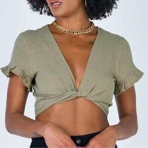 Princess Polly Honey Tie Up Top